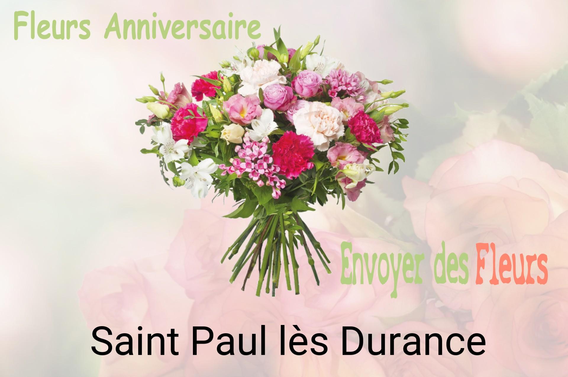 Bouquet de fleurs d’anniversaire livré à Saint-Paul-lès-Durance