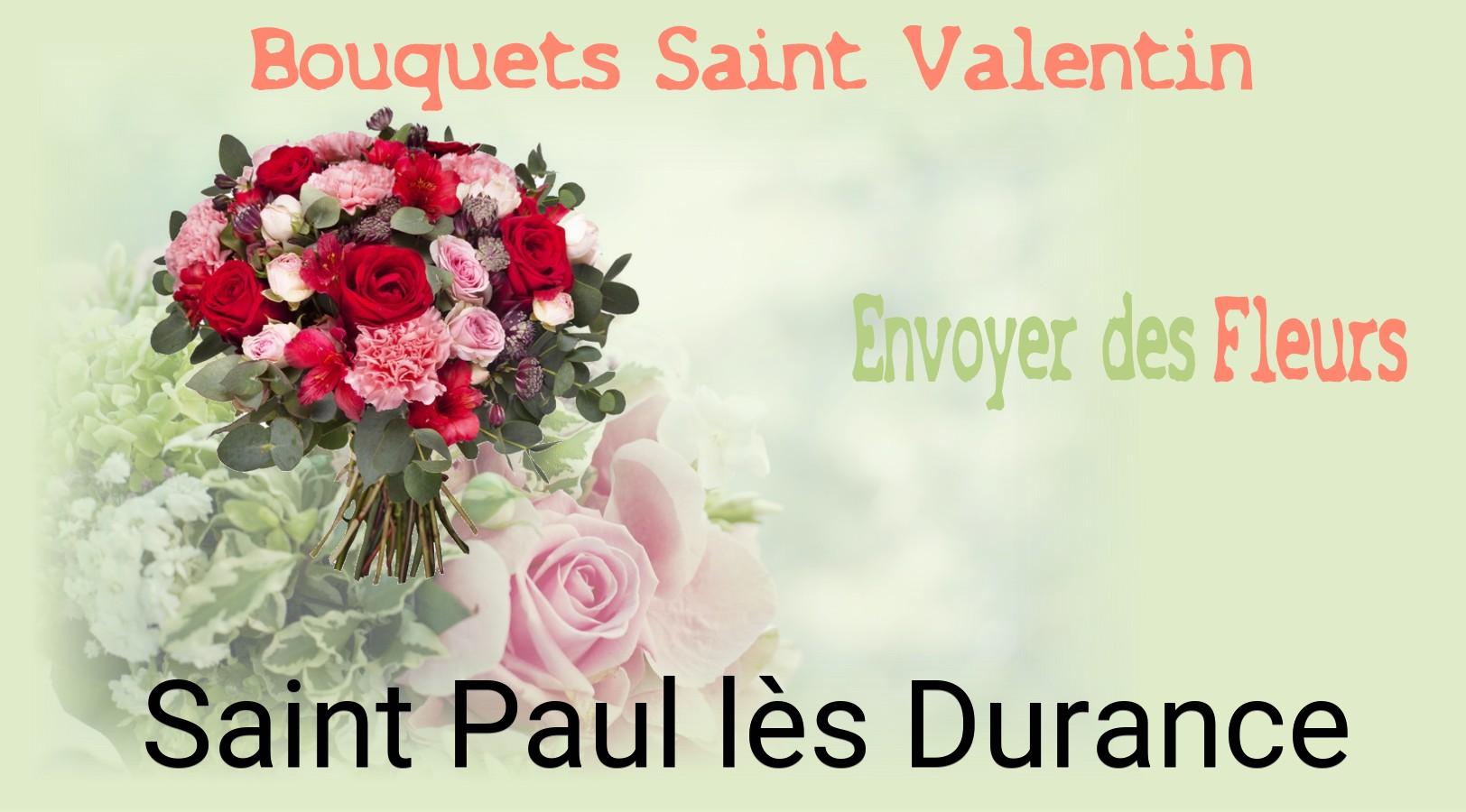 Roses de Saint-Valentin livrées à Saint-Paul-lès-Durance